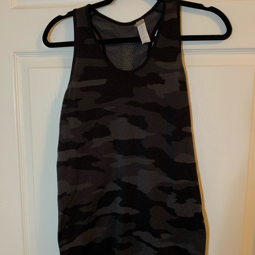 Camo Workout Top